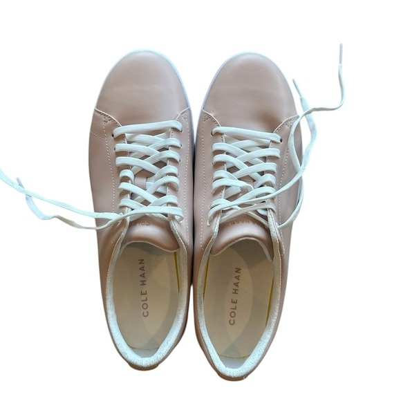 NEW Cole Haan Grand Crosscourt Leather Sneaker in Cameo Rose - Size 9 - Picture 13 of 14